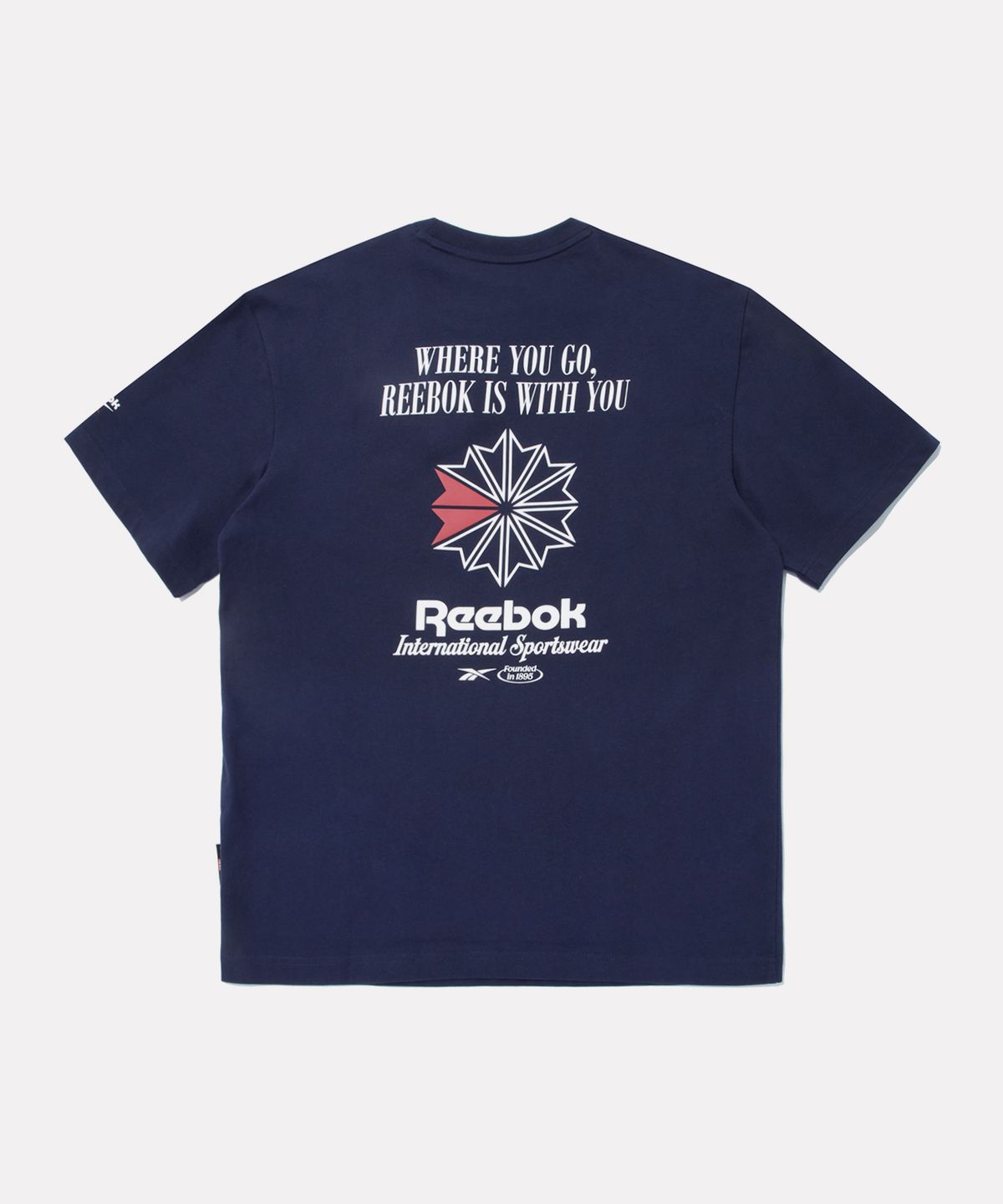 리복(REEBOK) 클래식 포켓 오버핏 반팔티 - 네이비