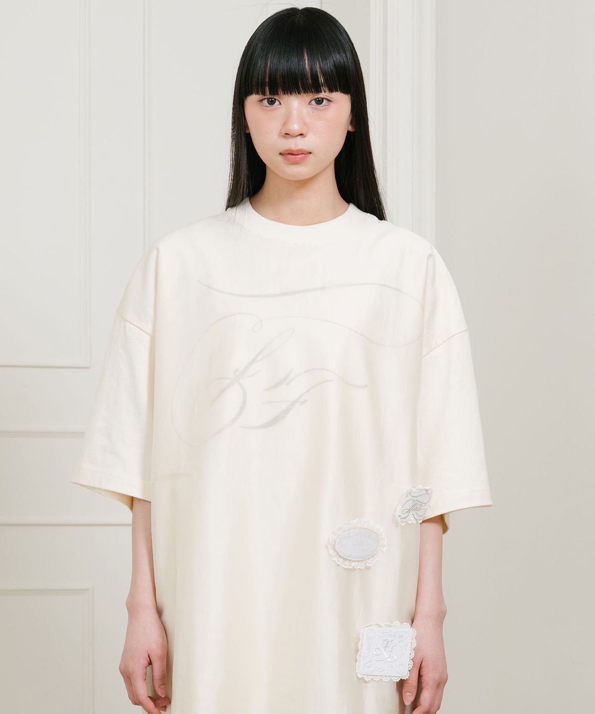 나이스고스트클럽(NICEGHOSTCLUB) FFATS SLEEVELESS LAYERED BIG BIG TEE_IVORY(NG2GSUT581A)
