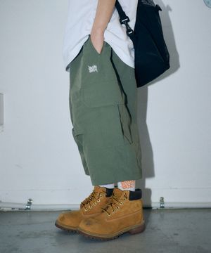 KIDS BERMUDA CARGO PANTS - KHAKI