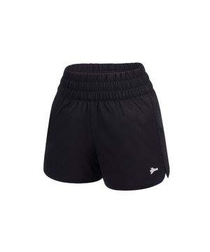 여성 하이웨스트 밴딩 숏팬츠 블랙 RN-WS2G903-BK