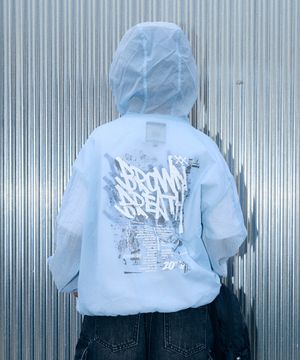 KIDS TAG LIGHT WINDBREAKER - SKY BLUE