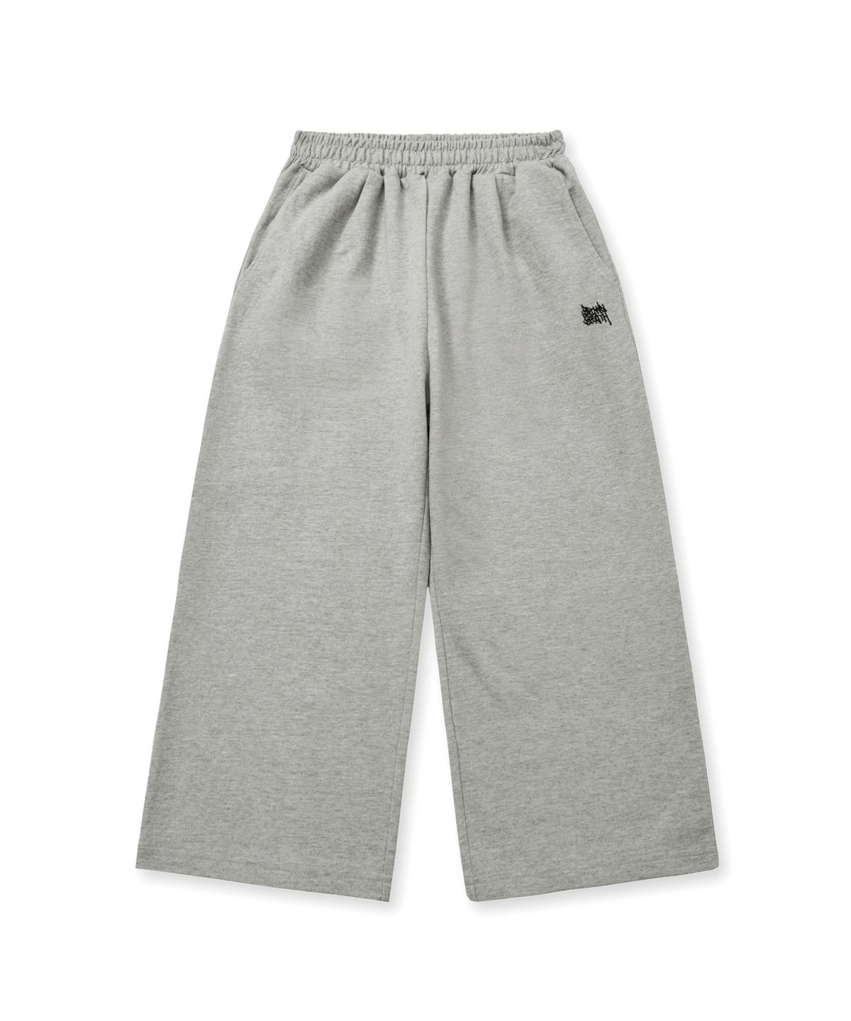 브라운브레스 키즈(BROWNBREATH KIDS) KIDS TAG STRAIGHT PANTS - M/GREY
