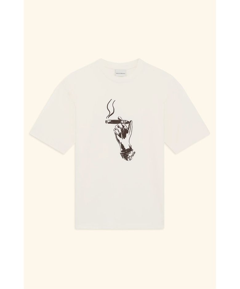 쿠바 그래픽 티셔츠 T-Shirt Cuba D0TCM26210WHM