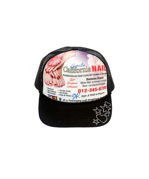 NAIL SALON CAP [BLACK]