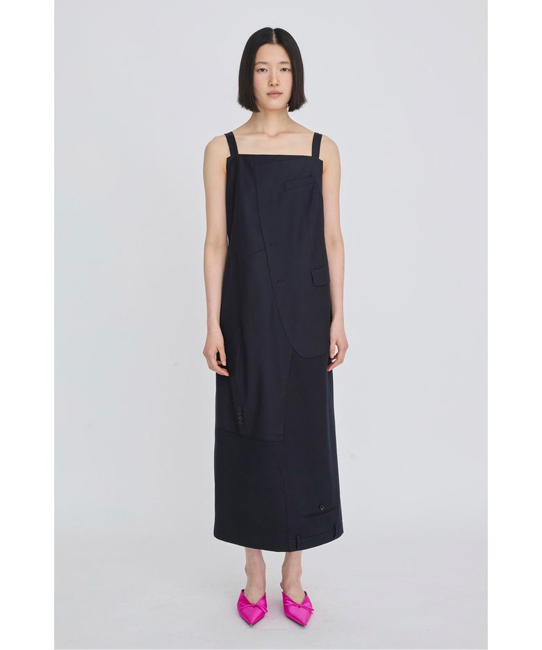 Puzzle Sleeveless Dress RQDAM26547NYX