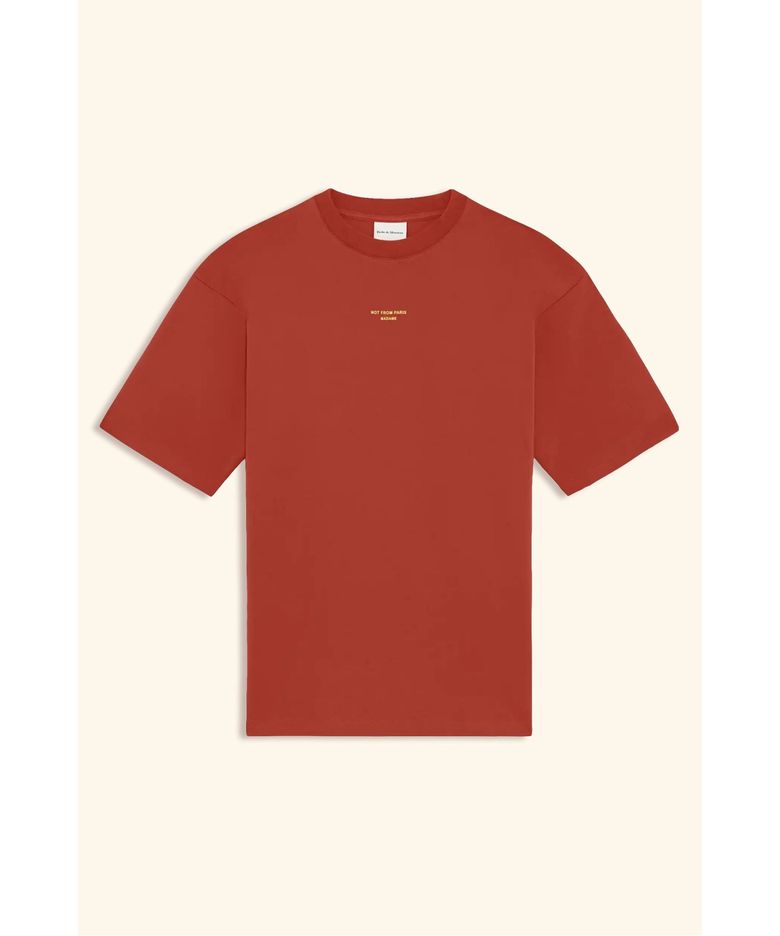 클래식 슬로건 티셔츠 Le T-shirt Slogan Classique D0TCM26223RED