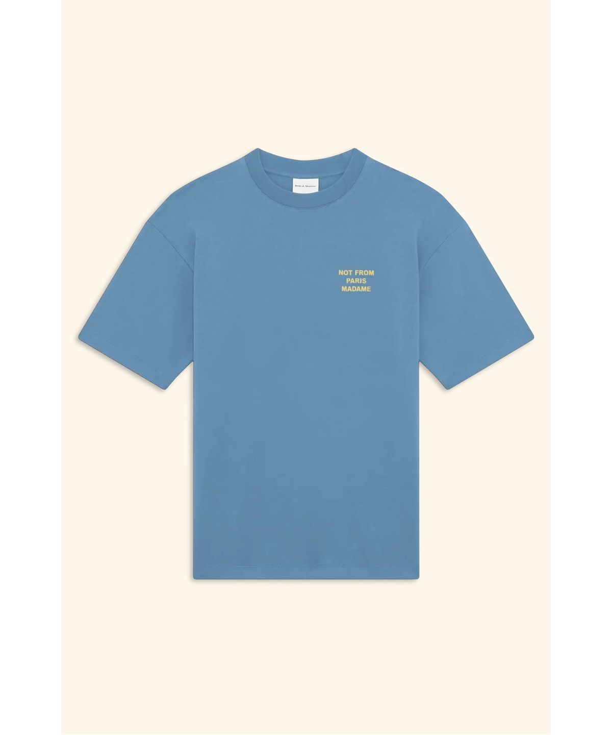 드롤드무슈(DROLE DE MONSIEUR) 슬로건 그래픽 티셔츠 Le T-shirt Slogan  D0TCM26222BUM