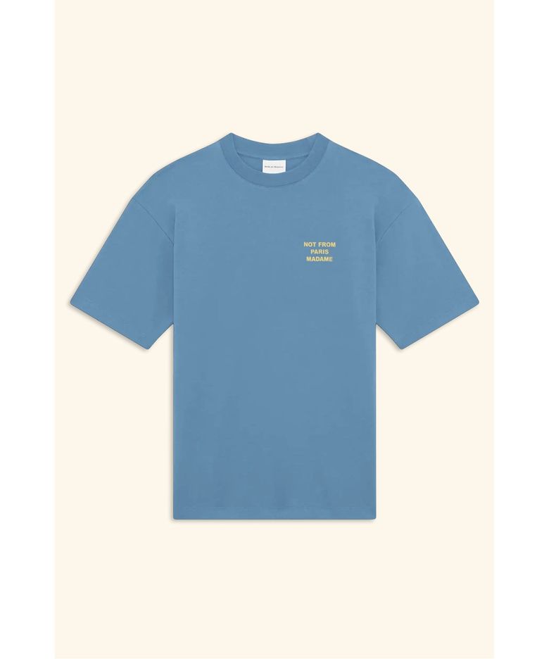슬로건 그래픽 티셔츠 Le T-shirt Slogan  D0TCM26222BUM