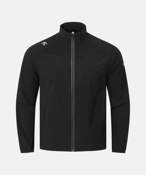 러닝 스트레치 우븐 집업 자켓 블랙 SR221RWT41