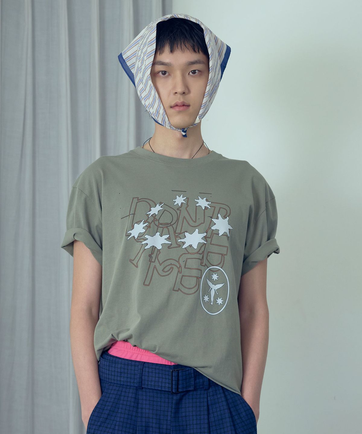 나이스고스트클럽(NICEGHOSTCLUB) DONT SAVE ME TEE_KHAKI(NG2GMUT517A)