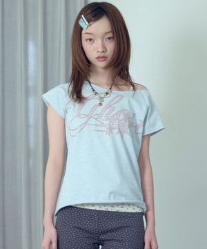 GHOST RAW EDGE TEE_BLUE(NG2GMFT515A)