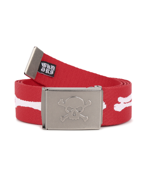 [KOIN SEOUL] SKULL BELT (RED)