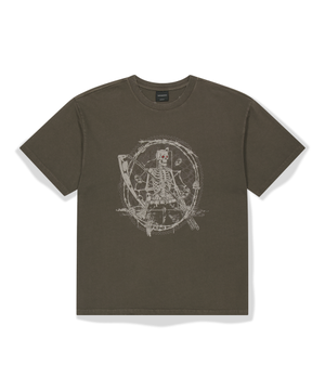 [KOIN SEOUL] REAPER T-SHIRT (BROWN)