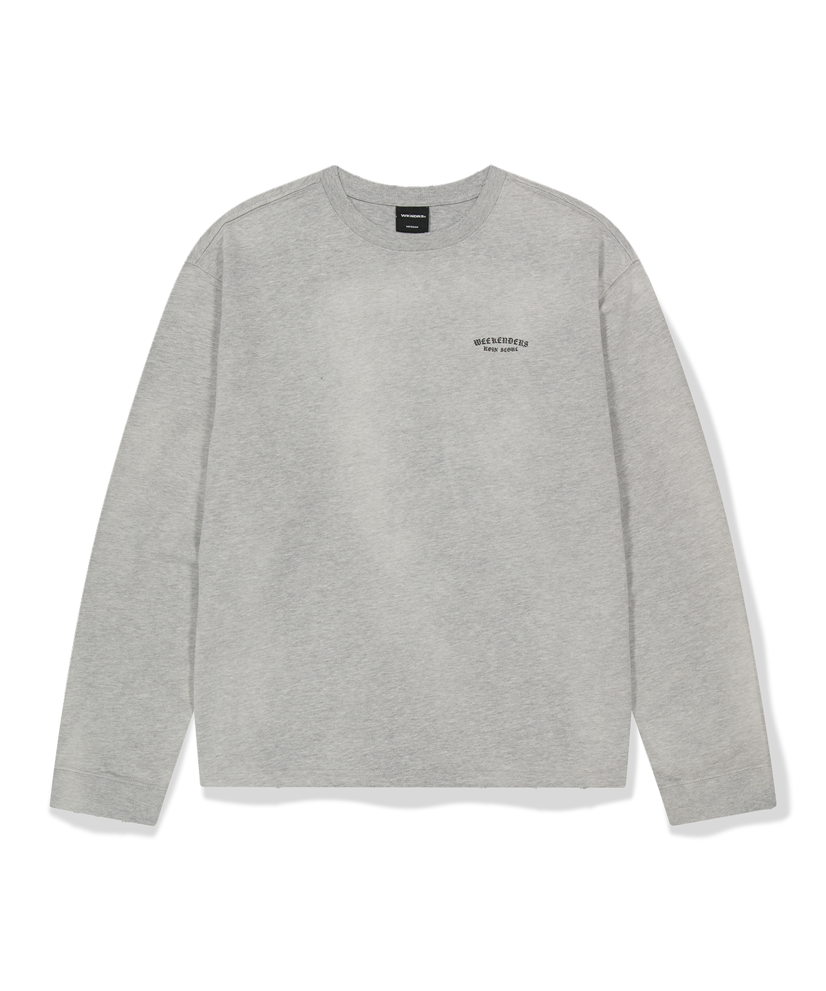위캔더스(WKNDRS) [KOIN SEOUL] DEATH RIDER LS T-SHIRT (M.GREY)