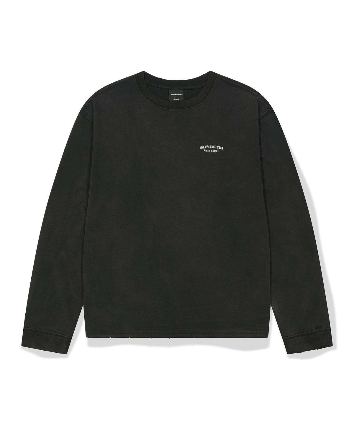 위캔더스(WKNDRS) [KOIN SEOUL] DEATH RIDER LS T-SHIRT (BLACK)