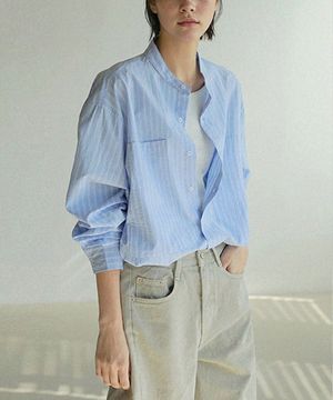 테일 S/T 차이나 포켓 셔츠