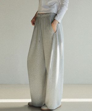 보이그 와이드 밴딩 이지 팬츠