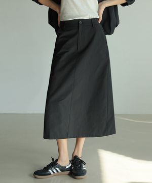 노니 뒷밴딩 베이직 스커트