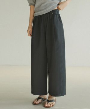 니르 터크 와이드 밴딩 팬츠