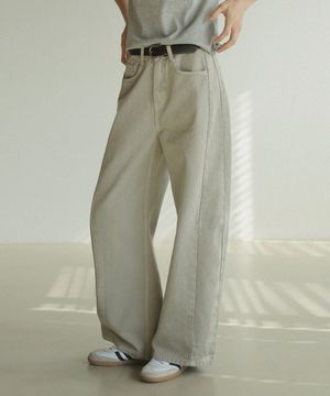 576 피그먼트 다트 절개 팬츠