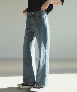 659 4-way 슬럽 팬츠_mid blue