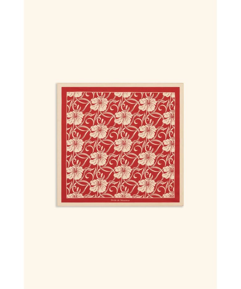 히비스커스 모노그램 스카프 Foulard Monogramme Hibiscus D4AJM26803REX