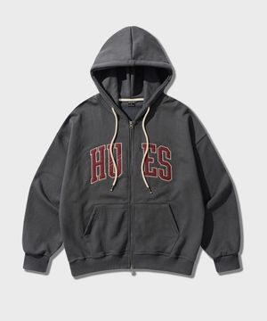 데일리휴즈 후드집업 차콜 JIHD7857