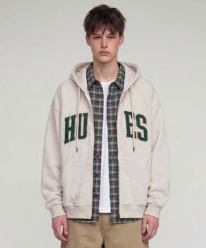 데일리휴즈 후드집업 오트밀 JIHD7857