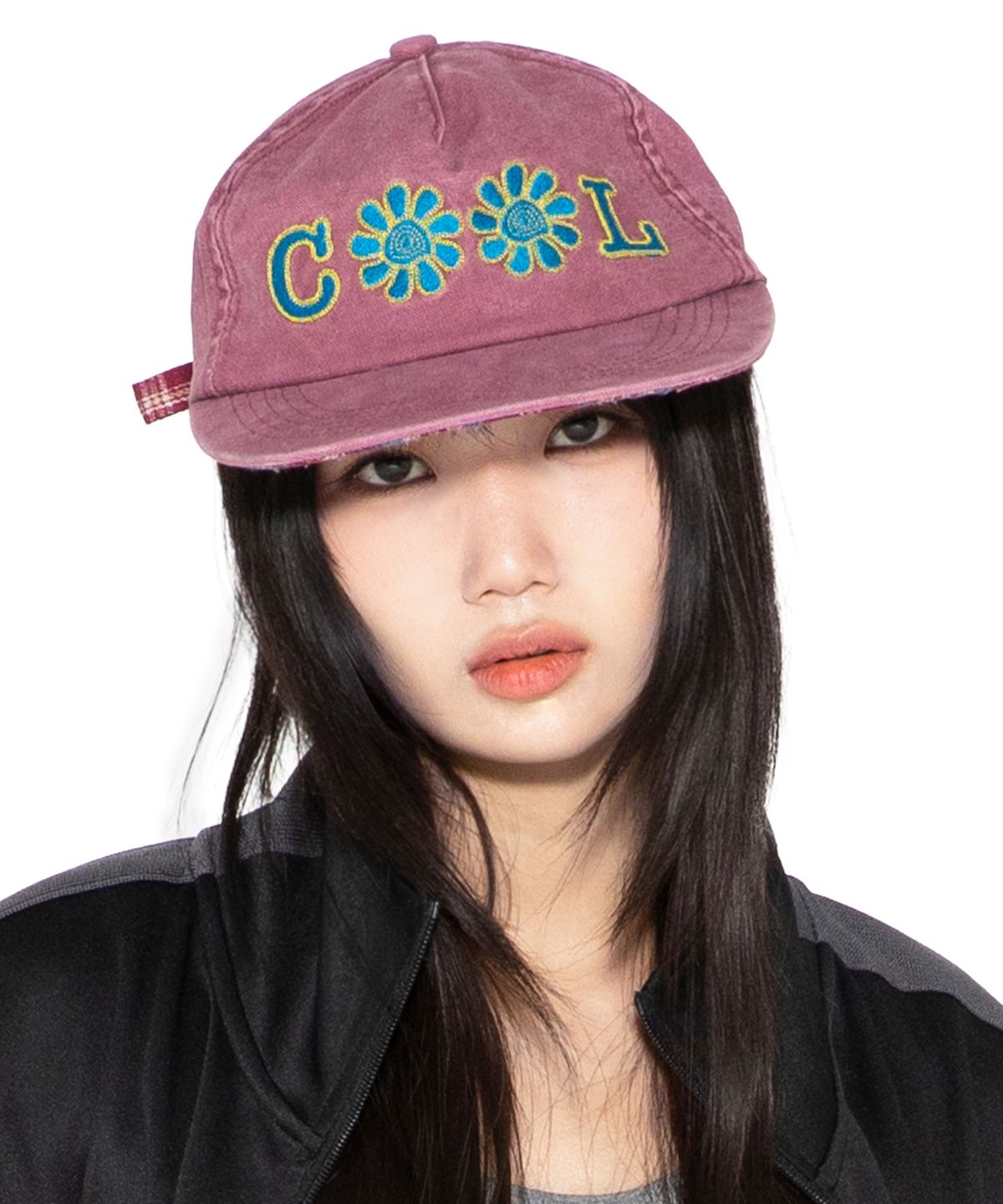 엑스톤즈(XTONZ) XTA094 COOL 빈티지 워싱 볼캡 (PINK)