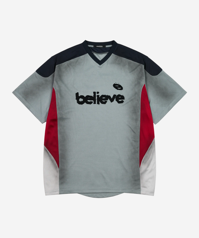 빌리브 FC 티셔츠_그레이