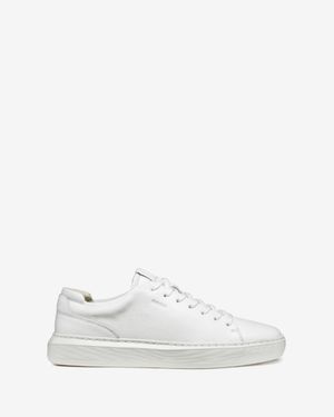 데이븐 남성 스니커즈-화이트