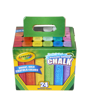 워셔블 야외용 분필 24색