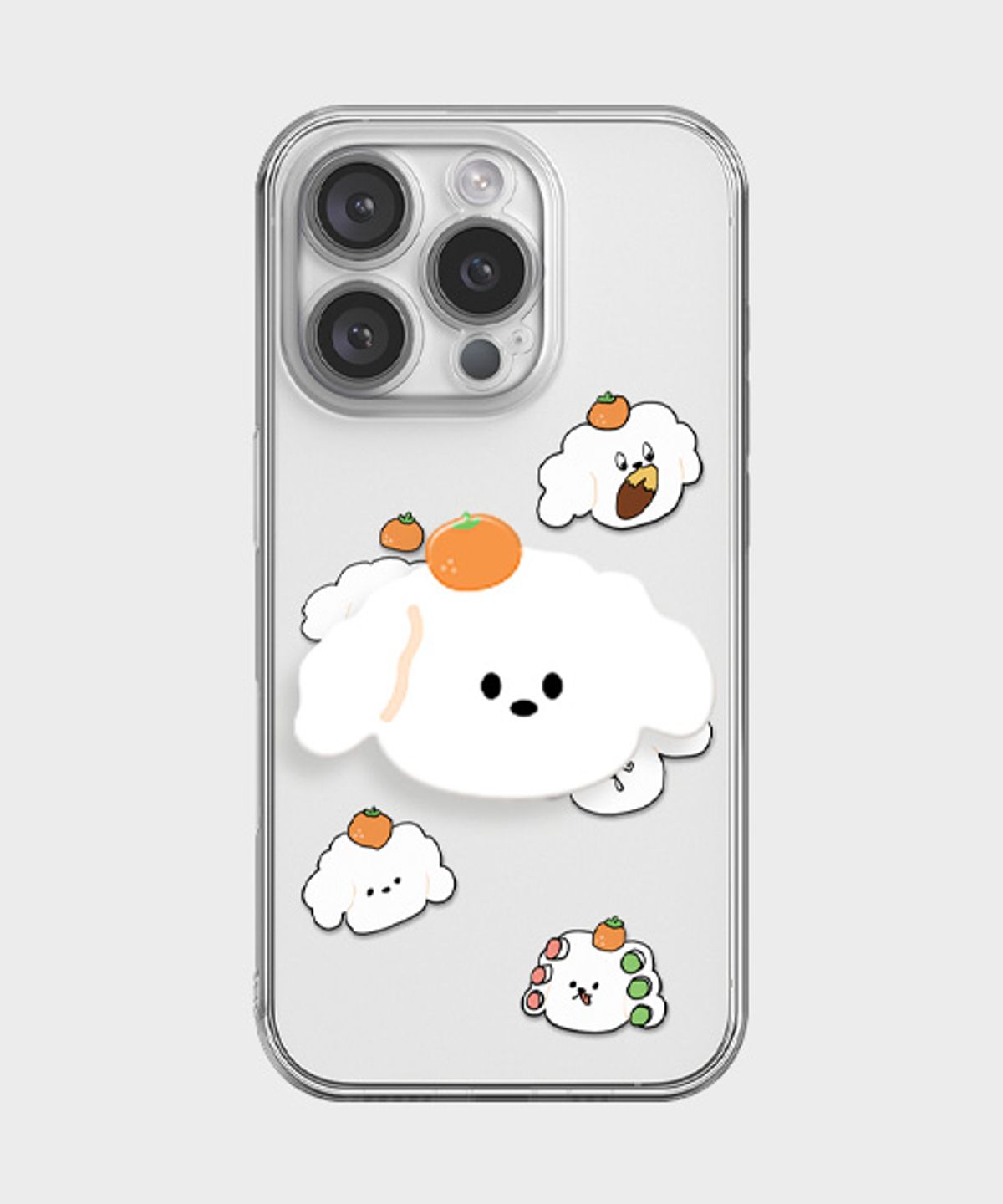 핫티몰(HOTTMALL) [젤리케이스+톡] 귤댕쓰 스마트톡 세트