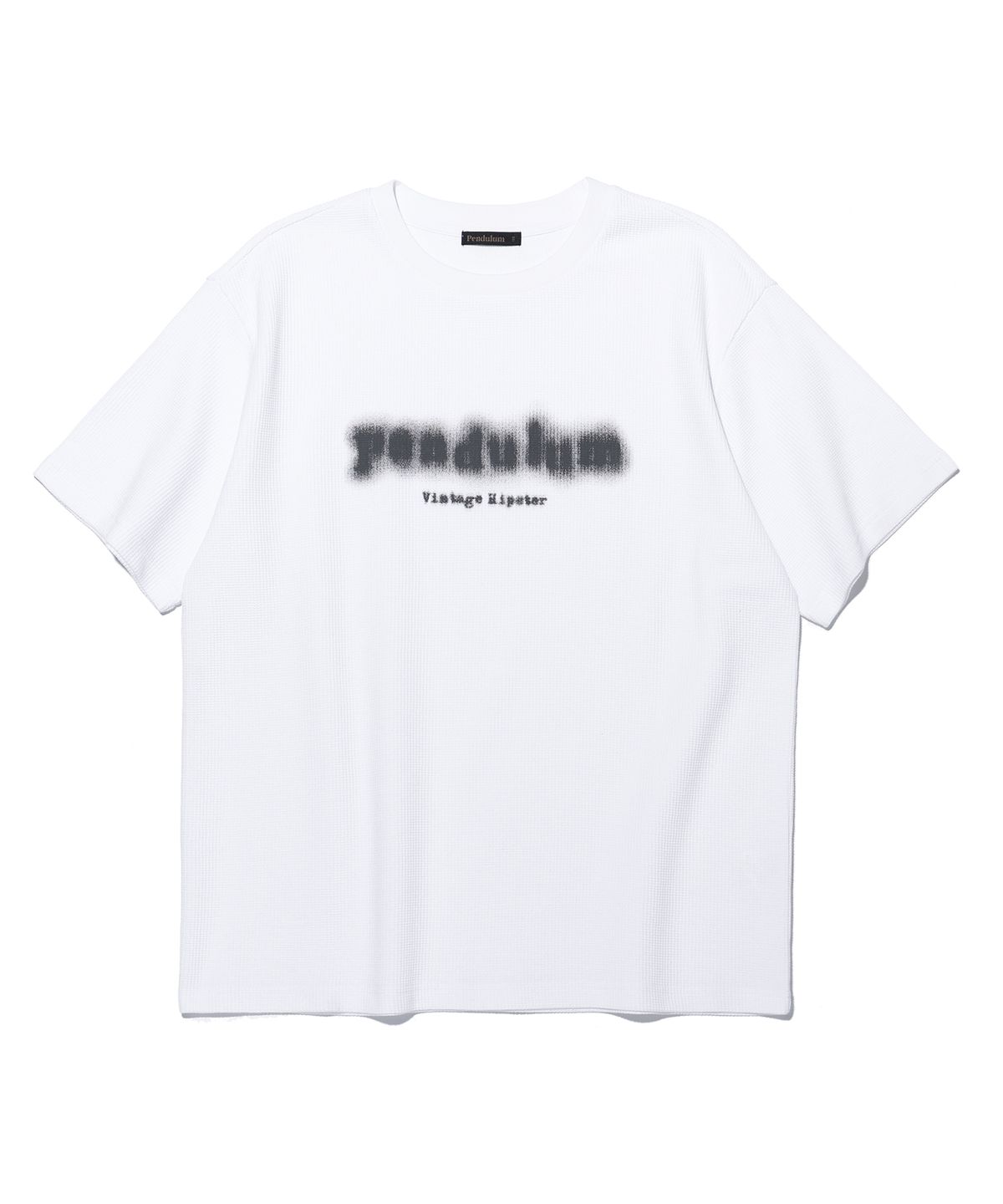 펜듈럼(PENDULUM) 와플 레터링 그래픽 반팔티 LQ2TU281_OFF WHITE