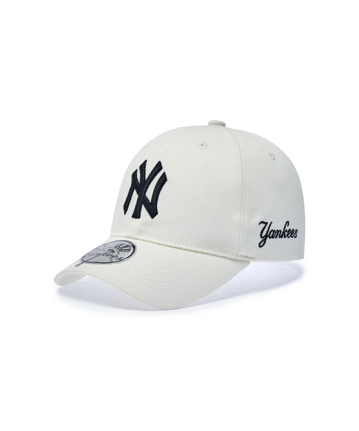 엠엘비 키즈(MLB KIDS) 헤리티지 언스트럭쳐 볼캡 NY (Cream)