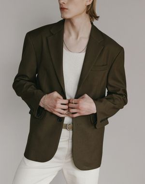 해리슨 싱글 블레이저 [다크 브라운]