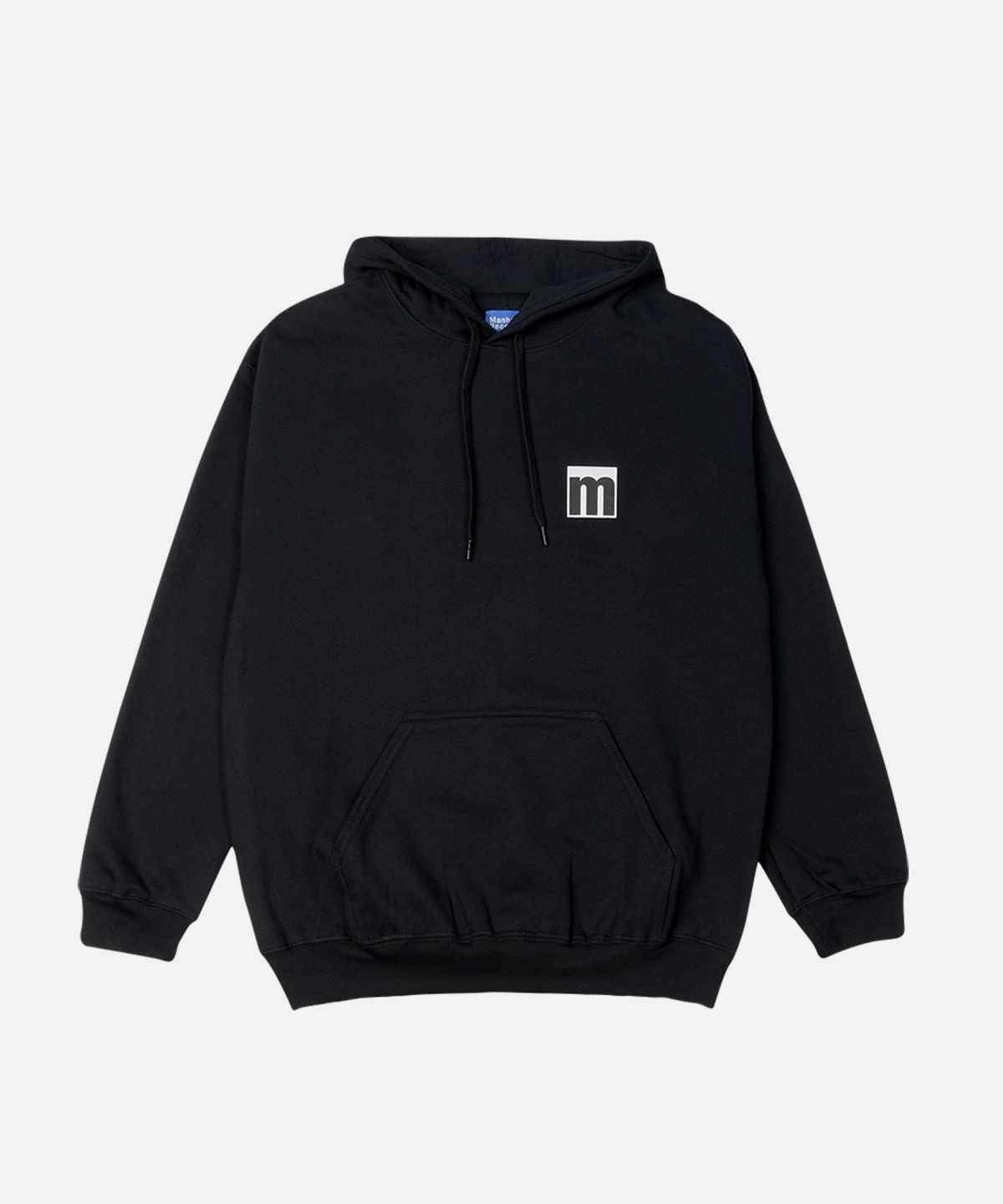 맨하탄레코즈(MANHATTAN RECORDS) MR Flagship Logo Hoodie - Black