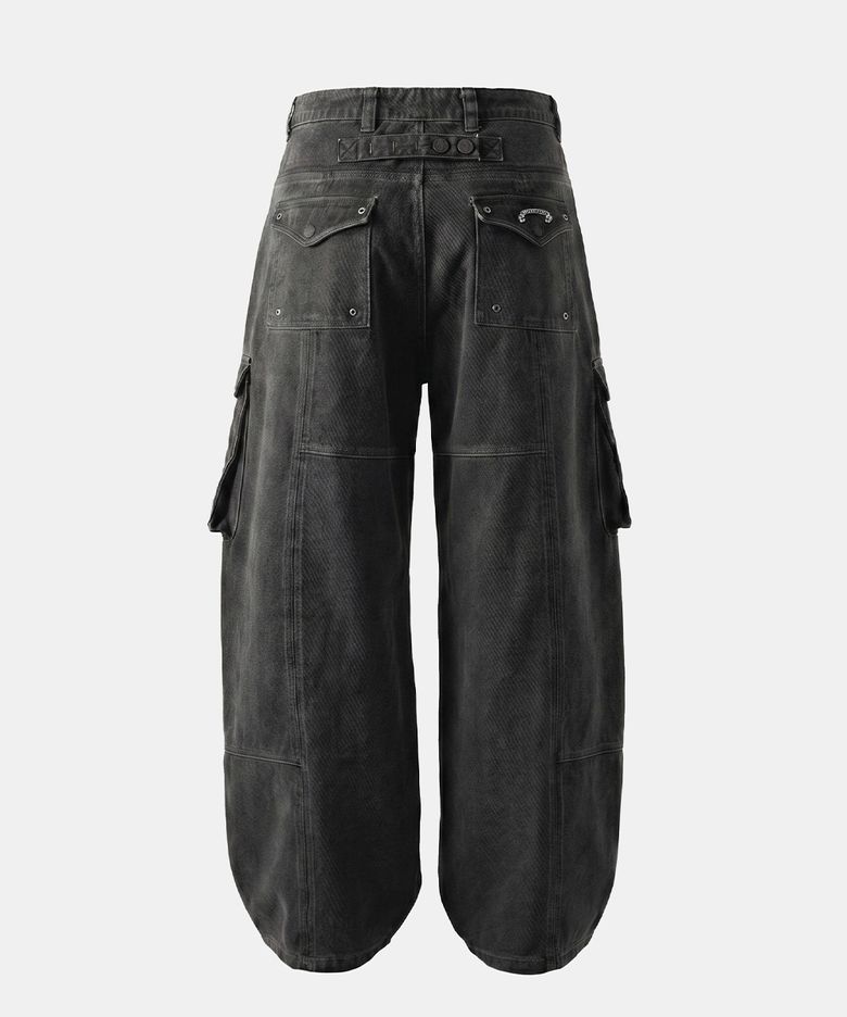 Arc Curved Fit Cargo Pants - Charcoal