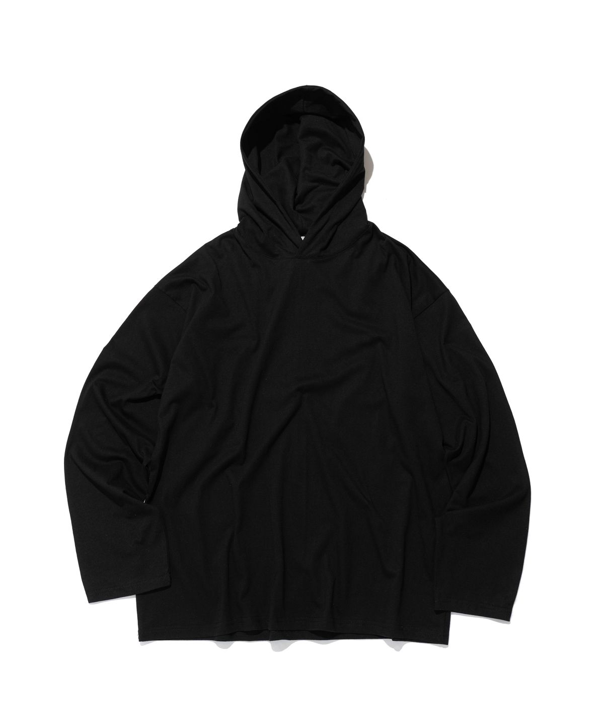 웍스앤코(WORKS & CO.) 릴랙스핏 이너 후드티 (블랙)