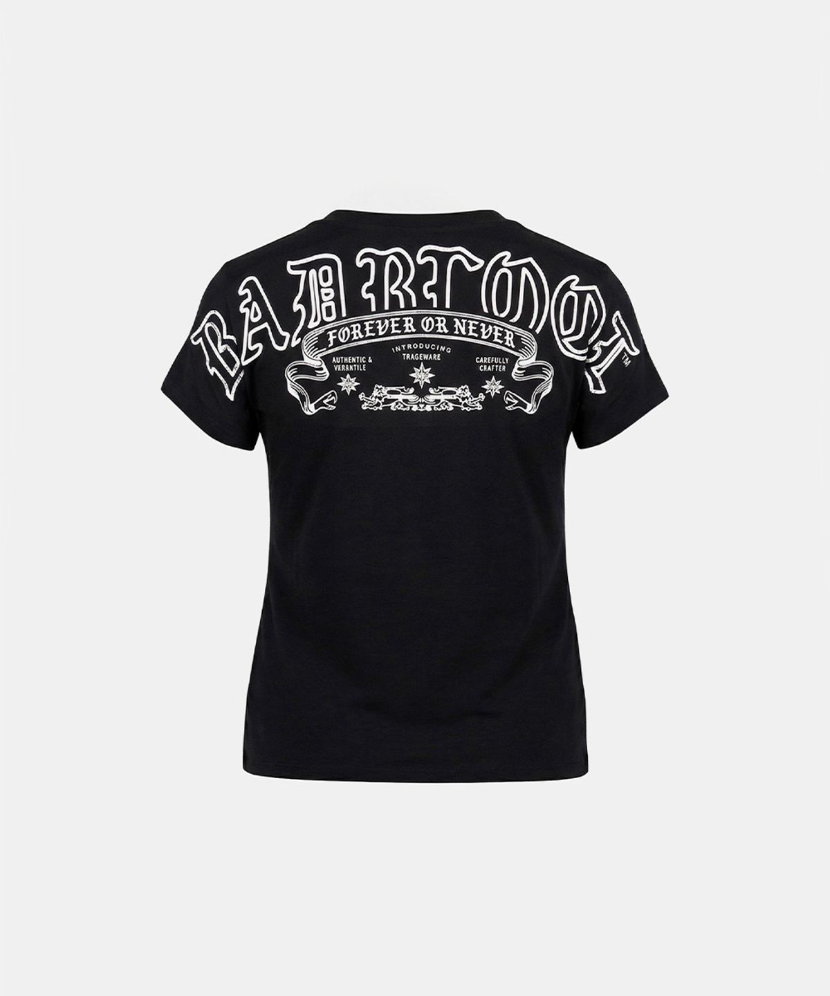 배드블러드(BADBLOOD) Mystic Capsule Slim Fit Short Sleeve T-Shirt - Black