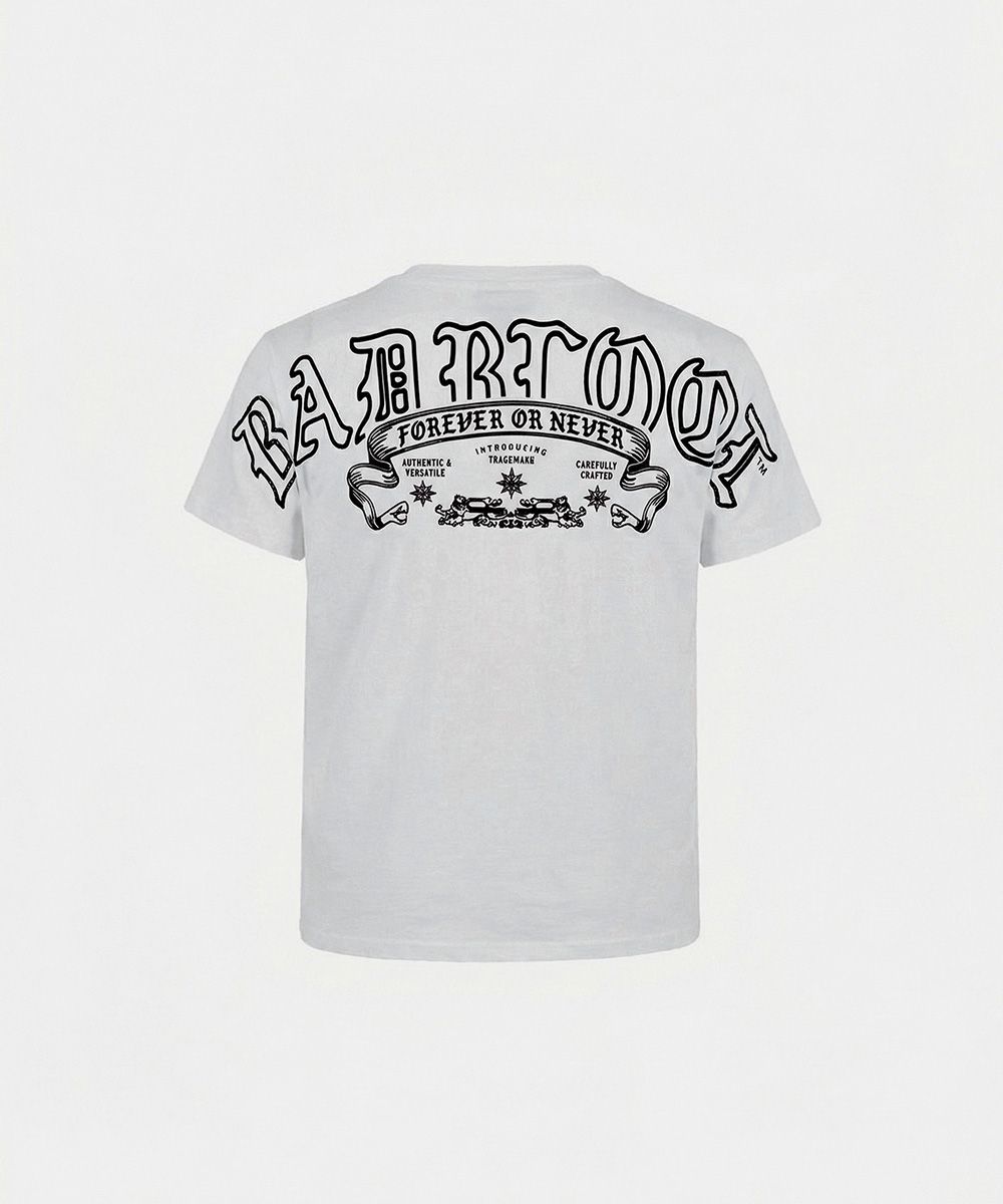 badblood Tシャツ Washed White BADBLOOD - Outerwear | Shop Online | MUSINSA