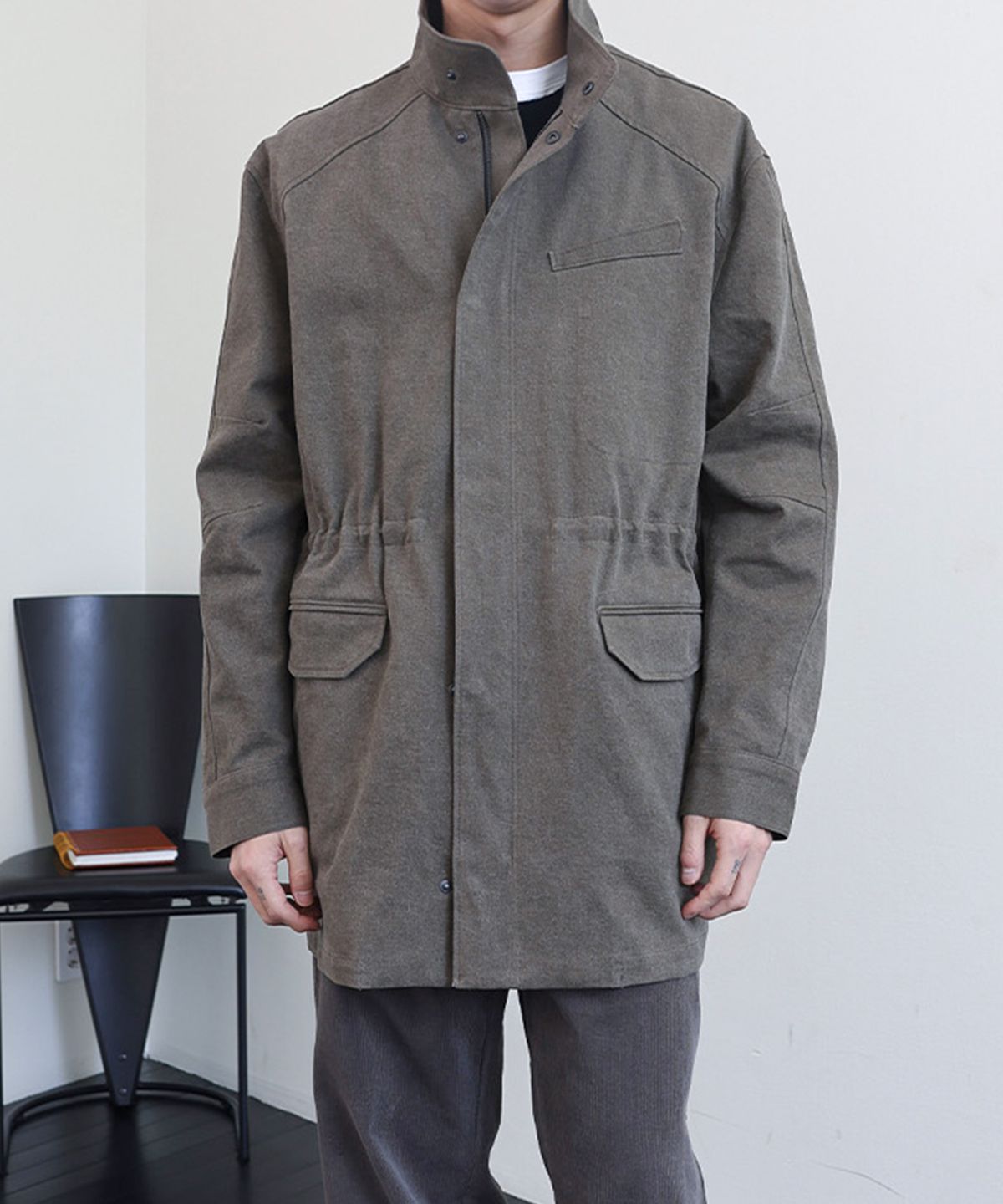 애니타임로릭(ANYTIME LOREAK) SCABIOSA FIELD JACKET - BEIGE