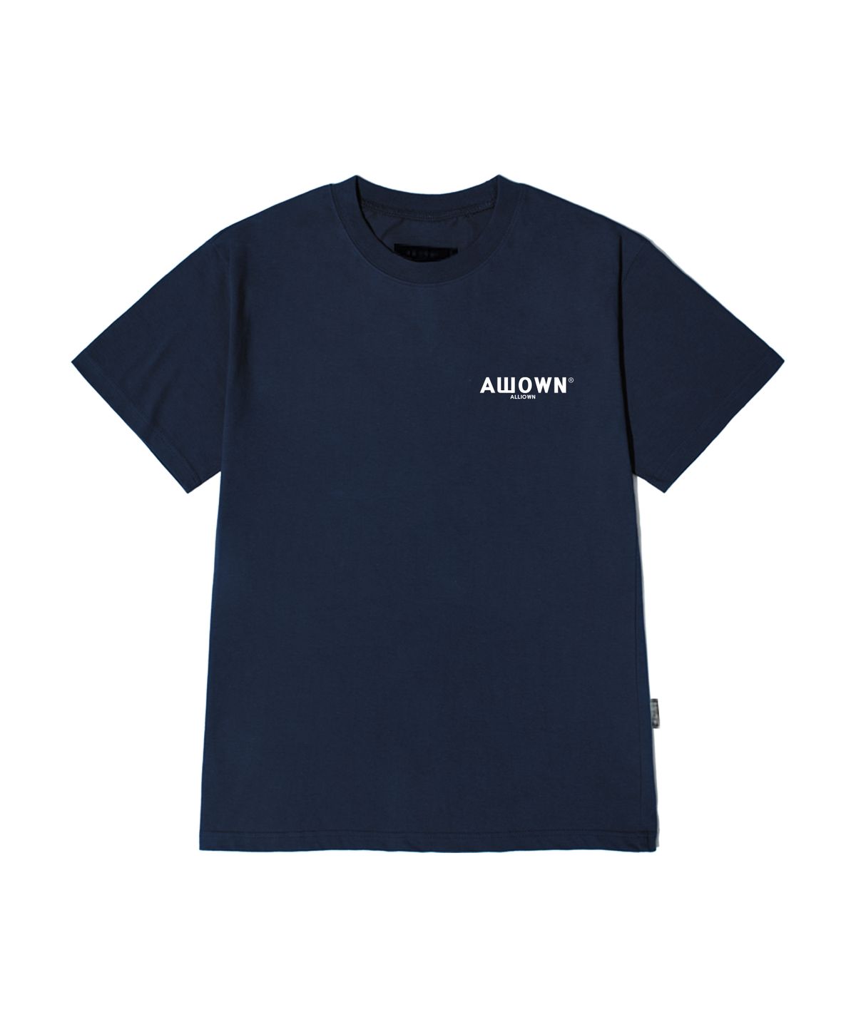 올라온(ALLIOWN) A/L BASIC LOGO 올라온 오버핏 반팔 (GAS2-3AL005)