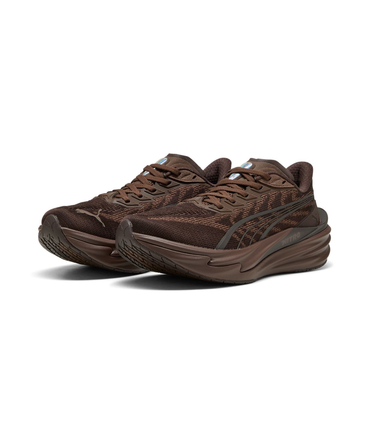 푸마(PUMA) 디비에이트 나이트로 4 우먼스 - 에스프레소 브라운:리스 / 312124-18