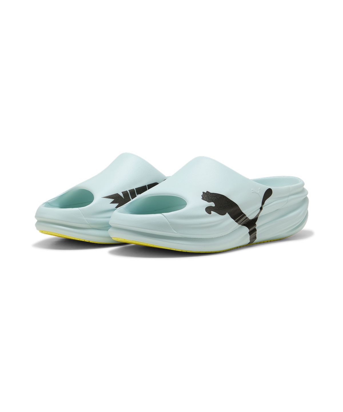 푸마(PUMA) 언와인드 나이트로캣 액티브- 프레쉬워터:블랙 / 379895-13
