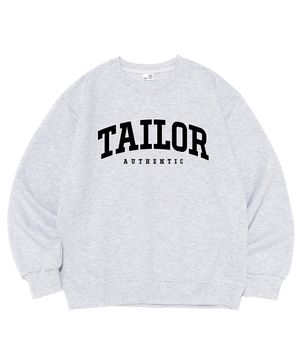 엔비엘 로고 맨투맨 (라이트그레이)