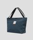 라벨 패치 포인트 쇼퍼백 (네이비)