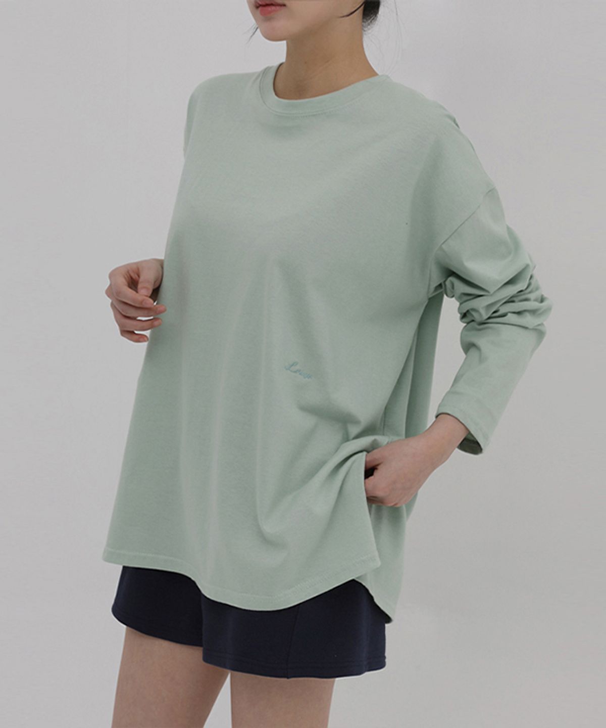 엘뮤즈(LMUSE) ROUND T-SHIRT.010 -4color