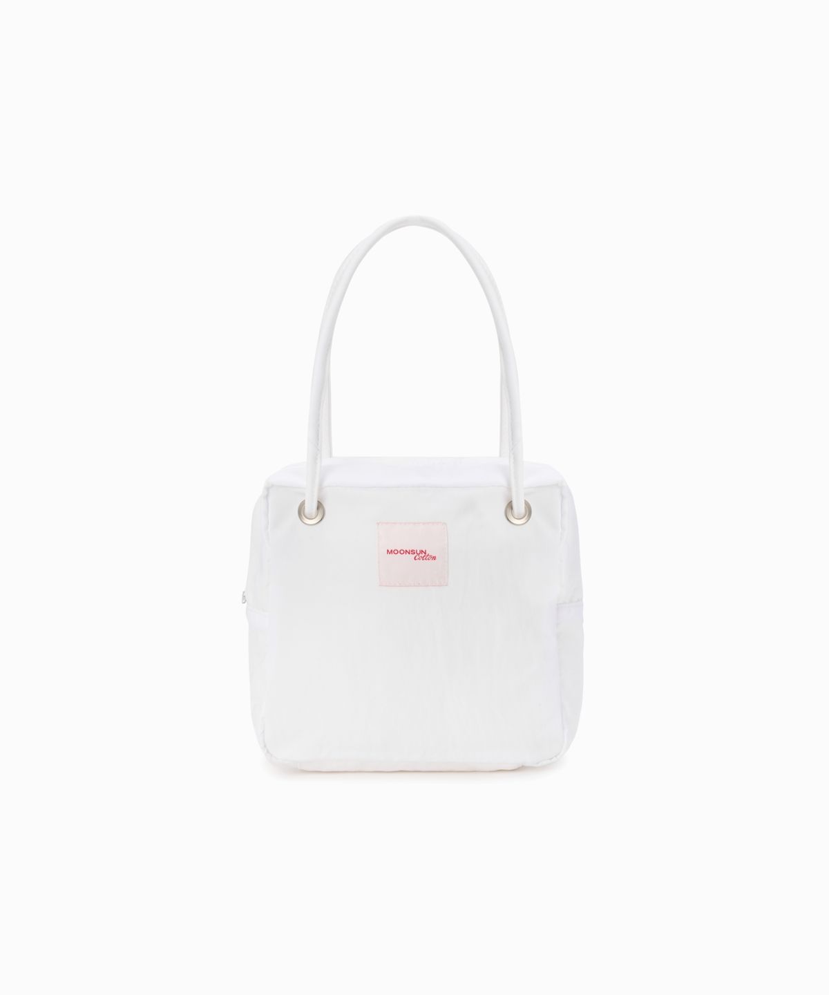 문선 아카이브(MOONSUN ARCHIVE) M.C 2-Way Eyelet-Strap Mini Bag / IVORY