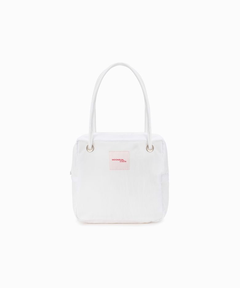 M.C 2-Way Eyelet-Strap Mini Bag / IVORY